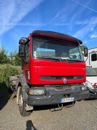 camion benne rouge